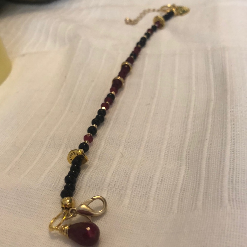 RED RUBY AND BLACK ONYX - Picture 8 of 8